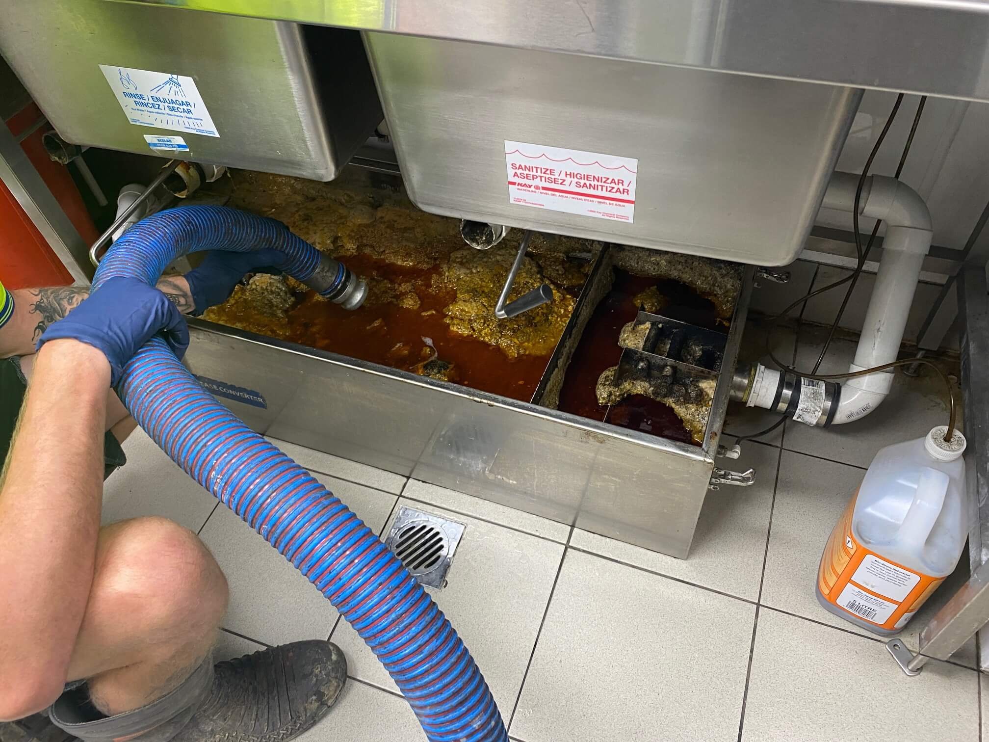 Grease Trap Cleaning in Weston